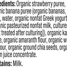 Plum Organics Mighty 4, Organic Toddler Food, Strawberry Banana, Greek Yogurt, Kale, Oat & Amaranth, 4oz Pouch (Pack of 6)