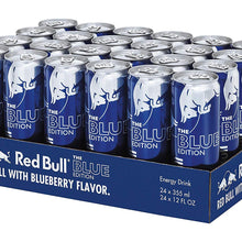 (24 Cans) Red Bull Energy Drink, Blueberry, Blue Edition, 12 Fl Oz