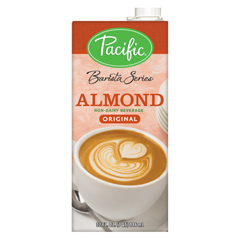 (12 Pack) Pacific Natural Foods Barista Series Almond Milk, 32 oz