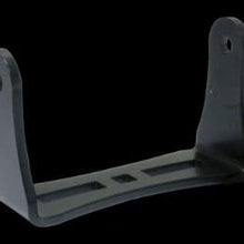 WURTON 5" U-Cradle with Mounting Hardware (3/16" Gauge Stamped Steel, Powder Coated Black)