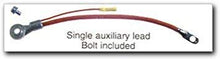 East Penn Side Terminal Battery Cable (with single auxillary lead) - 20", 4-Gauge, red (00330)