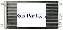 Go-Parts - for 2004 - 2010 Pontiac G6 A/C (AC) Condenser 20820057 GM3030255 Replacement 2005 2006 2007 2008 2009