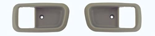 DELPA CL4909 > Front L & R Inside Door Handle Bezel Trim Cover Casing Light Gray Fits: 00 Thru 06 Toyota Tundra Regular & Ext Access Cab