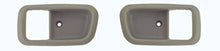 DELPA CL4909 > Front L & R Inside Door Handle Bezel Trim Cover Casing Light Gray Fits: 00 Thru 06 Toyota Tundra Regular & Ext Access Cab