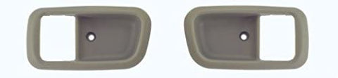 DELPA CL4909 > Front L & R Inside Door Handle Bezel Trim Cover Casing Light Gray Fits: 00 Thru 06 Toyota Tundra Regular & Ext Access Cab