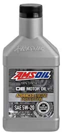 Amsoil OEMQT-EA OE 5W-20 Synthetic Motor Oil, 1 Qt.