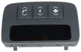 ACDelco 15-73616 GM Original Equipment Blue Roof Console Auxiliary Heating and Air Conditioning Control Panel
