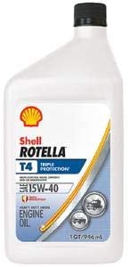 Shell Oil 550045141 Rotella® T Triple-protection® Heavy-duty Diesel Motor Oil