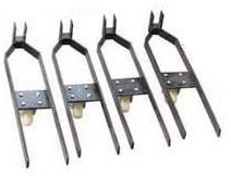 APlusLift HW-8S 8,000LB 4-Post Portable Storage Car Lift Heavy Duty Car Auto Truck Hoist / 12 Months Parts Warranty