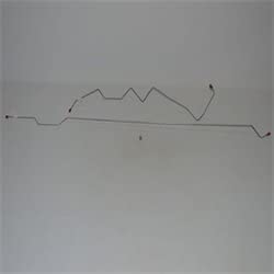 1999-2004 Jeep Grand Cherokee (Any Variant) Front to Rear Brake Line Kit; Stainless Steel