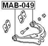 Mr369733 - Arm Bushing (for the Rear Upper Control Arm) For Mitsubishi - Febest