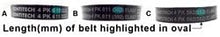 Brand New Replacement Contitech Continental Alternator Belt Compatible with BMW R Oilhead, Hexhead; 12 31 7 681 841