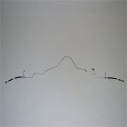 2001-2002 Ram 2500 & 3500 Rear Axle Brake Line Kit; Stainless Steel