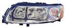 Volvo V-70 / XC-70 05-07 Headlight Assembly Halogen LH USA Driver Side CAPA