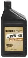 Kohler SAE 15W-40 Diesel Engine Oil 32 oz. #25 357 47-S