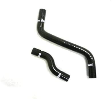 OBX Racing Sports Black Pure Silicon Radiator Hose For Toyota Corolla AE101