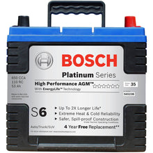 Bosch S6 High Performance AGM Battery