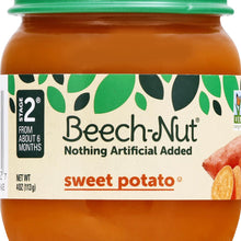 (10 Pack) Beech-Nut Stage 2, Sweet Potato Baby Food, 4 oz Jar