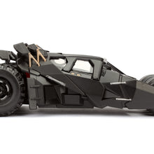DC Comics Jada Toys, '08 The Dark Knight Batmobile, 1:24 Scale Hollywood Rides Diecast Car Play Vehicle