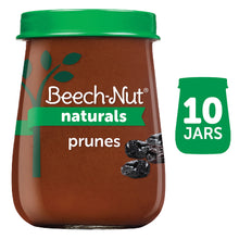 (10 Pack) Beech-Nut Naturals Stage 1, Prunes Baby Food, 4 oz Jar