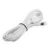 Insten 10' ft White Micro USB Cable Data Sync Charger Cable for Android Smartphone Cell Phone Universal Samsung Galaxy J1 J3 J7 2017 2016 Express 3 Prime / LG Stylo 3 2 Plus Stylus Aristo Tribute