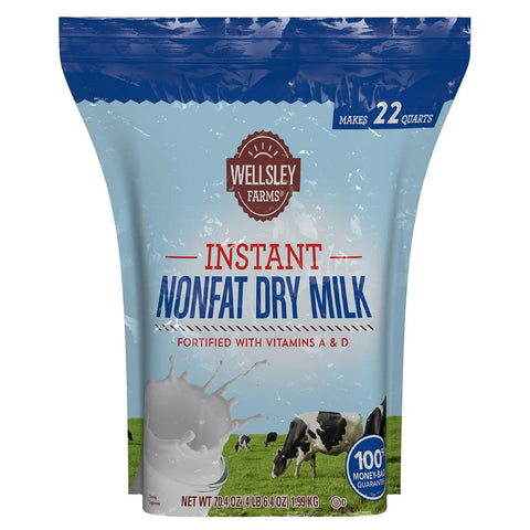 Wellsley Farms Nonfat Dry Milk, 70.4 oz.