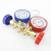 Diagnostic Manifold Gauge Set 5ft. R12 R22 R134A R502 HVAC w/ Quick Coupler & 3 Hoses