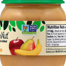 (10 Pack) Beech-Nut Stage 2, Apple Pear & Banana Baby Food, 4 oz Jar