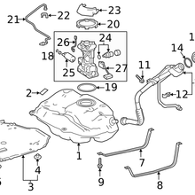 Toyota Corolla 19-21 Fuel Gas Tank 77001-02850 OEM