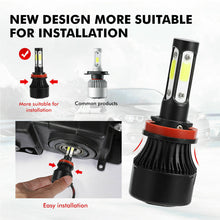 H11 LED Headlight Kit Low Beam Bulb Super Bright Fit For chevy Silverado 08-2015