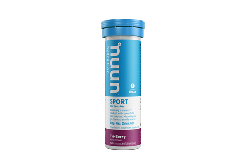 Nuun Hydration Tri-Berry Electrolyte Supplement, 1.9 oz.