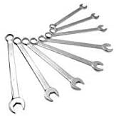 Sunex 9919m 8-Piece Metric V-Groove Combo Wrench Set