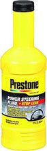 Prestone AS262-12PK Power Steering Fluid with Stop Leak-12 oz, (Pack of 12)