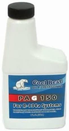 COOLBEAR A/C Compressor Oil 8oz/ PAG Oil 150/ AC Oil/A/C System Oil for R-134A