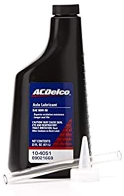 ACDelco 10-4051 GL-5 80W-90 Axle Gear Oil - 23 oz