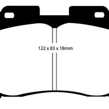 EBC Brakes DP31004C Redstuff Ceramic Low Dust Brake Pad