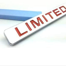 Limited Door Trunk Window Emblem Fender Trim Kit 2 Pieces (CHROME/BLACK)