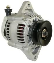 NEW Alternator Replacement For Voltage 12,Rotation CW,Amperage 45,Clock 12,Pulley Class V1,Regulator IR,Fan Type IF,KUBOTA ENGINE,1-V PULLEY 69mm OD 15mm ID,16771-64010, 16771-64012