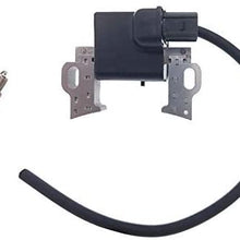 PARTSRUN ID#30500Z5T003 Ignition Coil Module with 4 Prong Connector and Spark Plug Fits Honda New GX340 GX390 OEM#30500-Z5T-003 ZF043-HHS