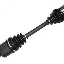 DTA SK2383 Front Left - New Premium CV Axle (Drive Axle Assembly) Fits 2007-2009 SX4 Manual Transmission Only - FWD or AWD