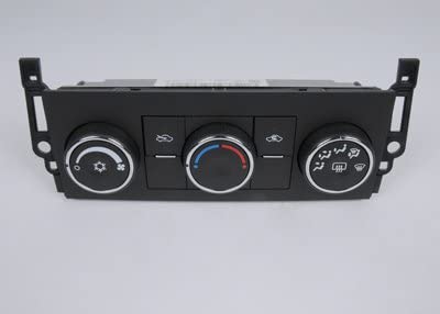 ACDelco 15-74000 GM Original Equipment Heating and Air Conditioning Control Panel with Rear Window Defogger Switch