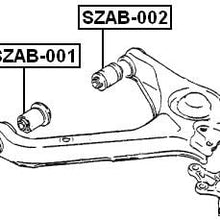 931914007 - Rear Arm Bushing (for Front Upper Control Arm) For Suzuki