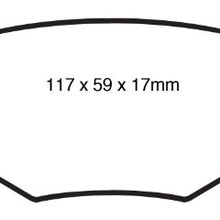 EBC Brakes DP21826 Greenstuff 2000 Series Sport Brake Pad