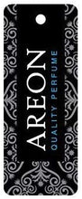 AREON Car Perfume 1.7 Fl Oz. (100ml) Glass Bottle Cologne Air Freshener for Cars, Black