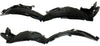 Parts N Go 2016-2018 Rogue Fender Liner Driver & Passenger Side Left Right Hand - NI1248158 638417FA0A