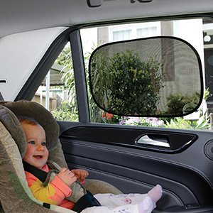 Dreambaby Insta-Cling Car Shades, Baby Sun Shades, 2 pack