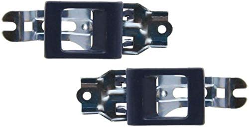 Aftermarket Interior Front Door Handle Compatible with 1984-1989 Toyota Pickup Inside Blue Set of 2 Passenger Side=Driver Side