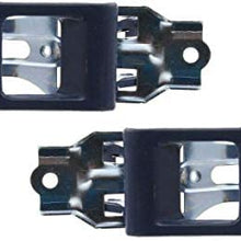 Aftermarket Interior Front Door Handle Compatible with 1984-1989 Toyota Pickup Inside Blue Set of 2 Passenger Side=Driver Side