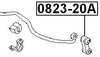 20420Aa004 - Front Stabilizer Link / Sway Bar Link For Subaru - Febest
