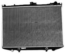TYC 314 Compatible with NISSAN 1-Row Plastic Aluminum Replacement Radiator